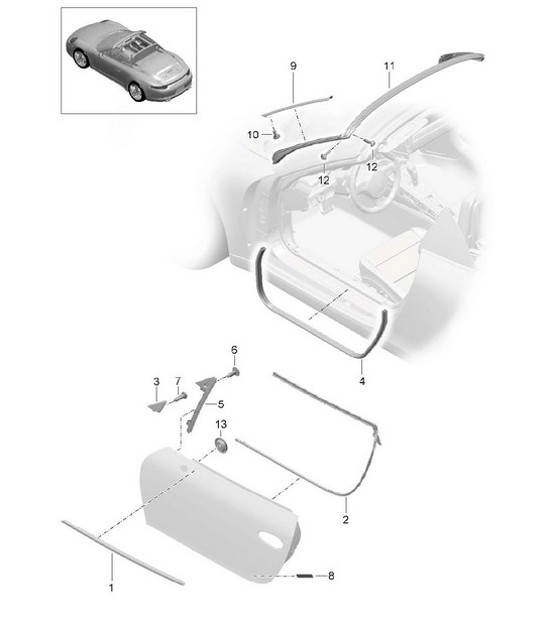 Diagram 804-015 Porsche Taycan (9J1) MK1 2020-2024 