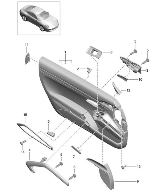 Diagram 808-051 Porsche Taycan 4 Cross Turismo 