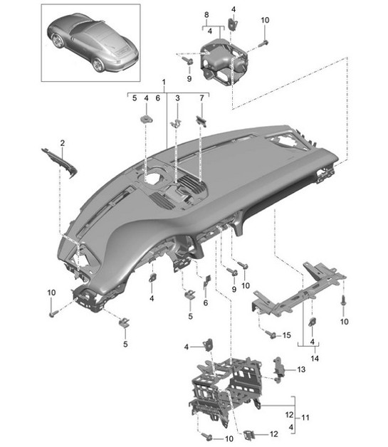 Diagram 809-000 Porsche Taycan (9J1) MK2 2024>> 
