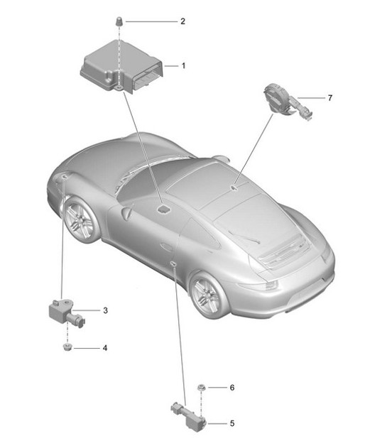 Diagram 901-005 Porsche Macan (95B) MK2 2019-2021 