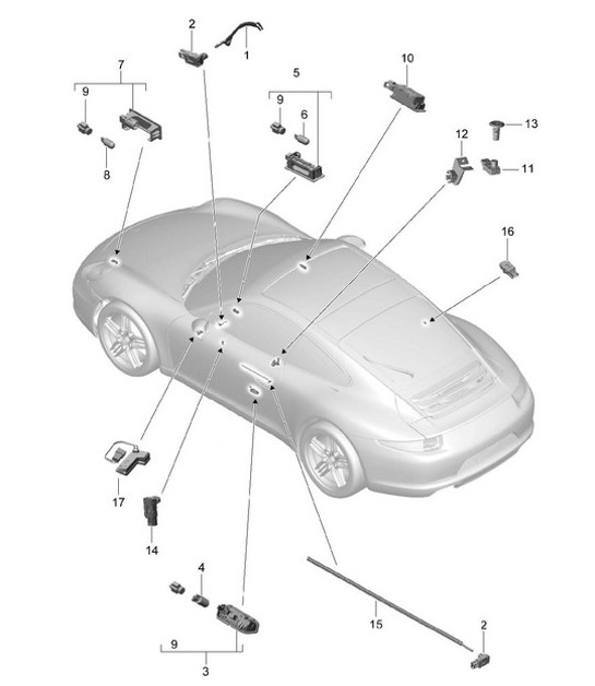 Diagram 903-004 Porsche Taycan (9J1) MK2 2024>> 