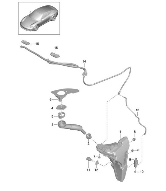 Diagram 904-010 Porsche 992 GT3 4.0L / 992 S/T 4.0L 
