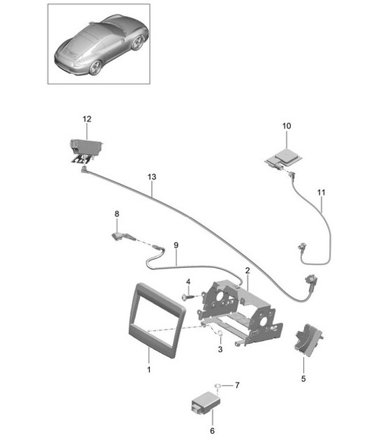 Diagram 911-001 Porsche Taycan (9J1) MK2 2024>> 