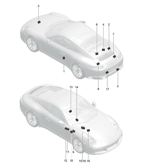 Diagram 001-005 Porsche Taycan (9J1) MK2 2024>> 