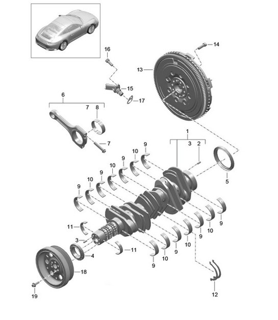 Diagram 102-000 Porsche Taycan Turbo 