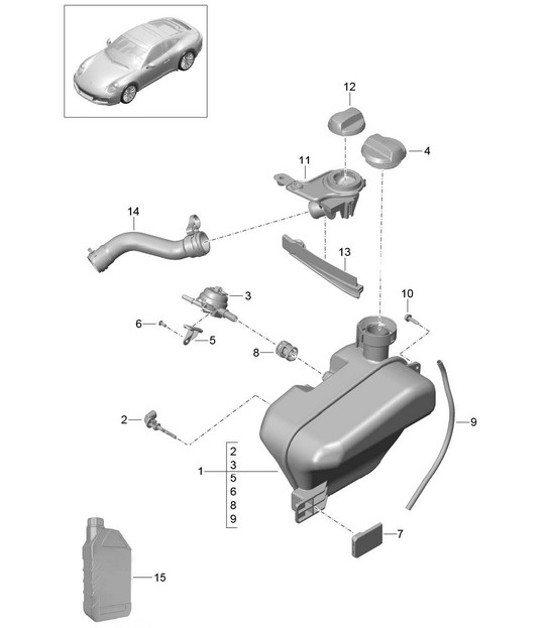 Diagram 105-020 Porsche Taycan (9J1) MK2 2024>>