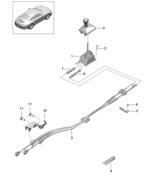 Diagram 701-000 Porsche Taycan Turbo 