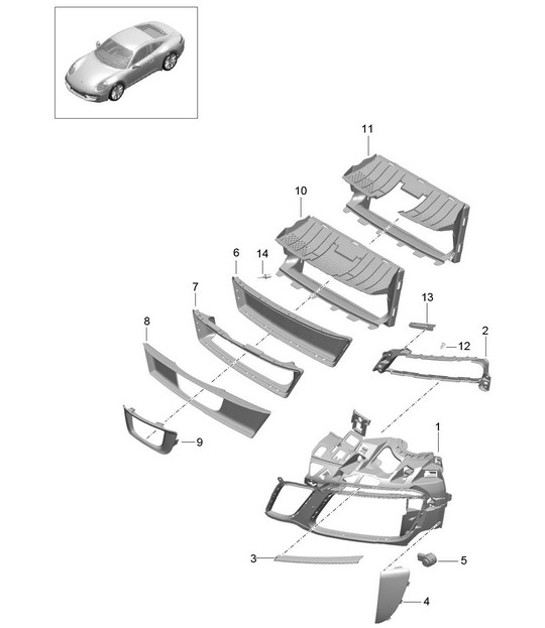 Diagram 802-006 Porsche Taycan Turbo Sport Turismo 
