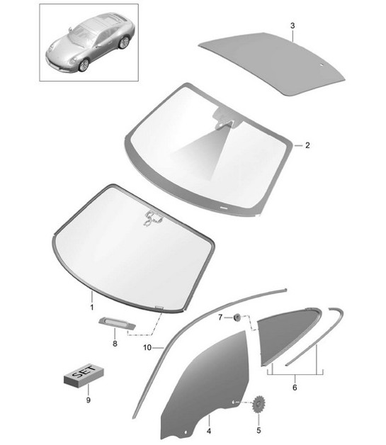 Diagram 805-000 Porsche Taycan (9J1) MK2 2024>> 