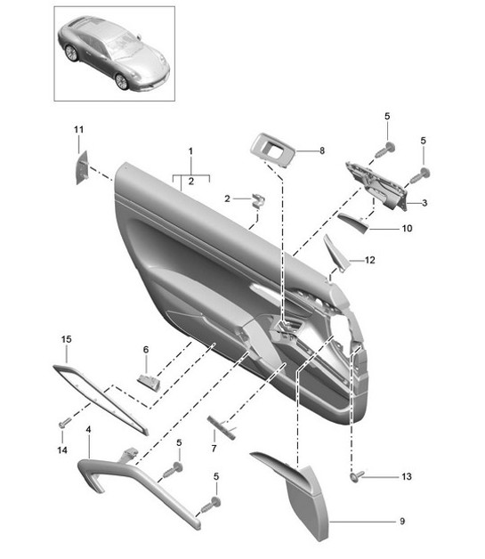Diagram 808-060 Porsche Taycan (9J1) MK1 2020-2024 