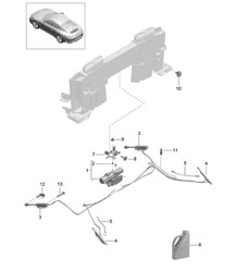 Convertible top / Driving mechanism - CABRIO - 992.1 Carrera 2017-19