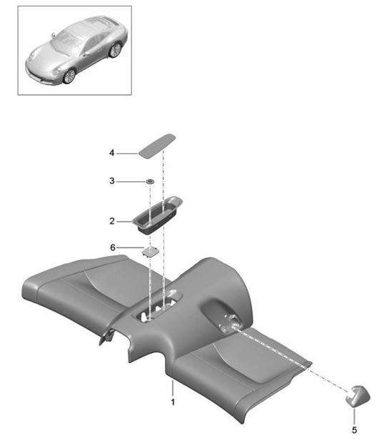 Diagram 817-050 Porsche Panamera 971 MK2 (2021>>) 