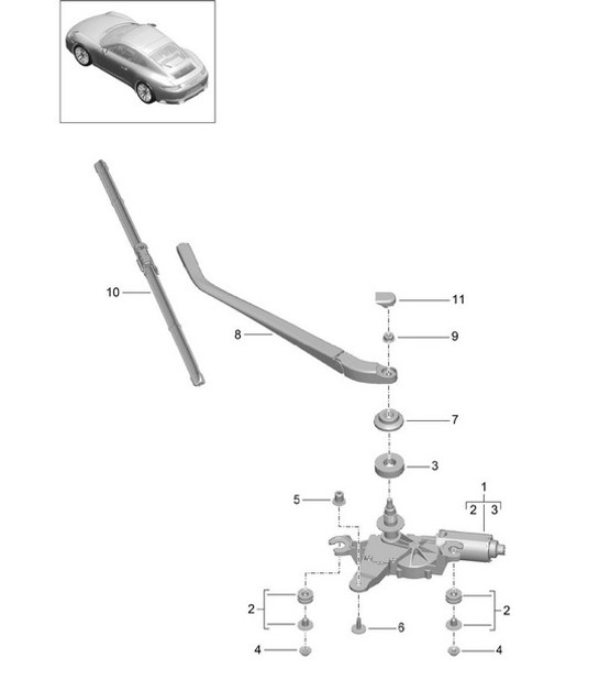 Diagram 904-005 Porsche Panamera GTS V8 4.8L Equipo eléctrico