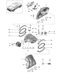 Sistema di aspirazione - MA1.75 / MA1.76 / MA1.77 - 991 GT3 2014-21