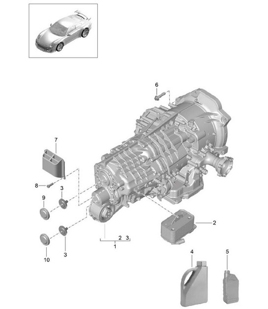 Diagram 320-000 Porsche 944 1982-1991 