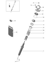 Trillingsdemper - PASM, PR:475 - 991 R/GT3/RS 2014-17