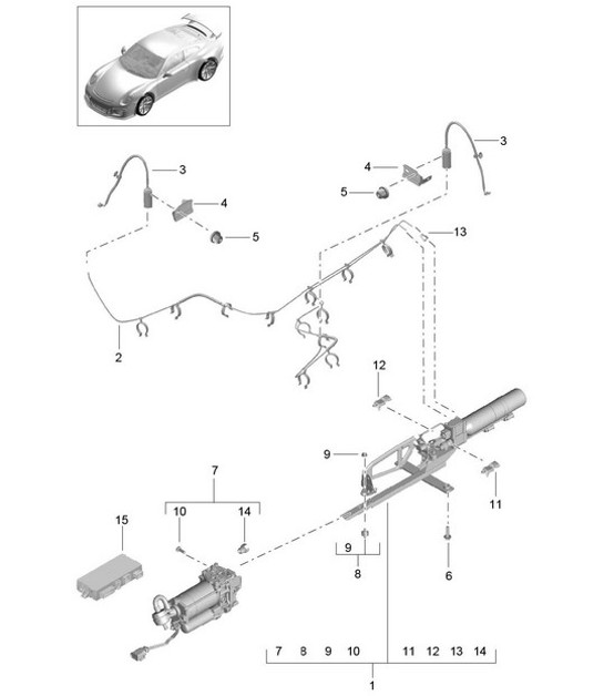 Diagram 402-004 Porsche Taycan 2020>> 