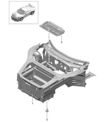 Front end (complete) 991 GT3 2014-21
