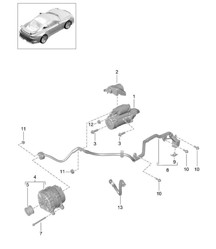 Starter / Alternator / Ground cable 991 R/GT3/RS 2014-21