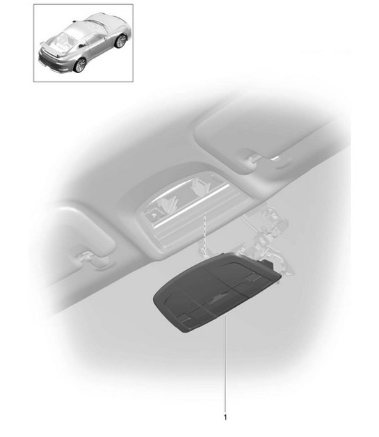 Diagram 903-006 Porsche 356 (1950-1965) Electrical equipment