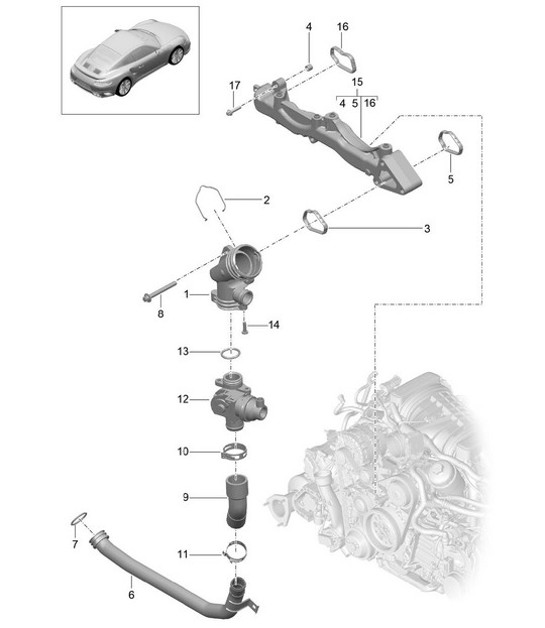 Diagram 105-003 Porsche Taycan (9J1) MK2 2024>> 