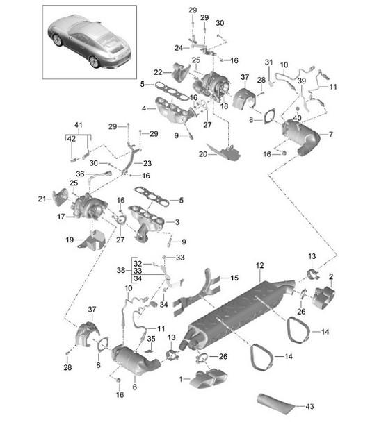 Diagram 202-001 Porsche Taycan (9J1) MK2 2024>> 