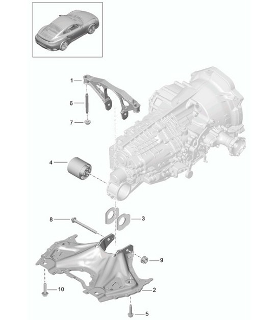 Diagram 306-000 Porsche 卡宴 3.6L 2007>> 传播