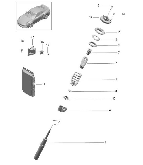 Diagram 402-000 Porsche Macan（95B）MK2 2019-2021 