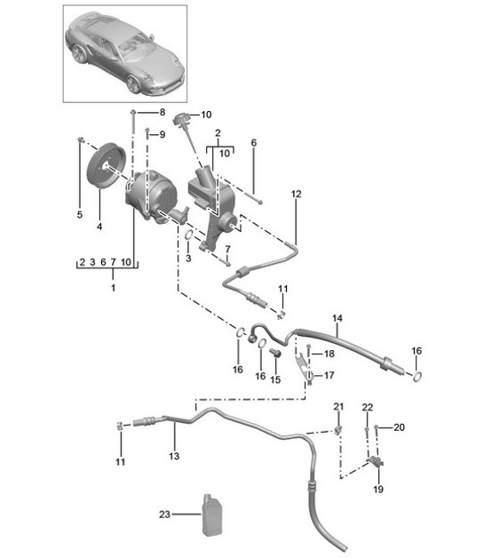 Diagram 402-062 Porsche 992 (911) MK2 2024>> 