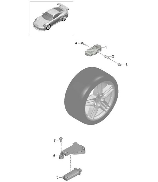 Diagram 601-008 Porsche Cayenne 9YA.2 2023>> 