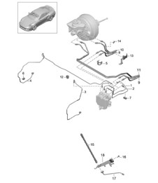 Brake lines / Front end 991 Turbo  >> MJ 2016