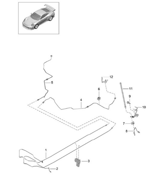 Diagram 604-013 Porsche Macan S Diesel 3.0L V6 258 ch Roues, Freins