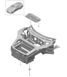 Front end (complete) 991 Turbo / GT2 RS 2010-14