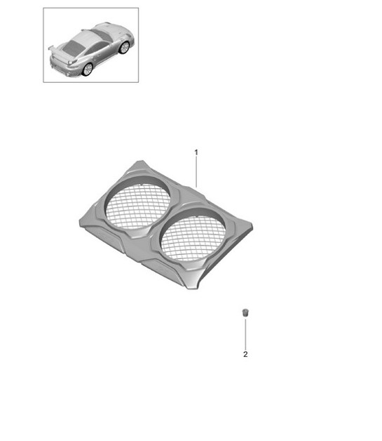 Diagram 801-085 Porsche Boxster 986/987/981（1997 年 - 2016 年）  车身