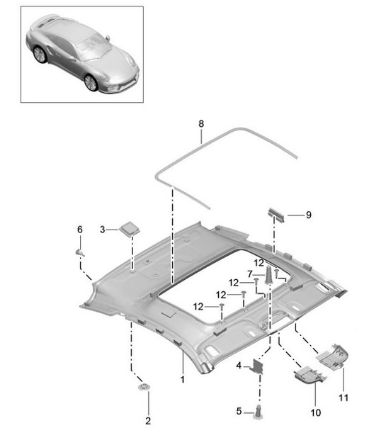 Diagram 807-045 Porsche Taycan (9J1) MK2 2024>> 