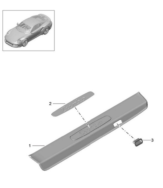 Diagram 807-055 Porsche 911 和 912（1965-1989）  车身