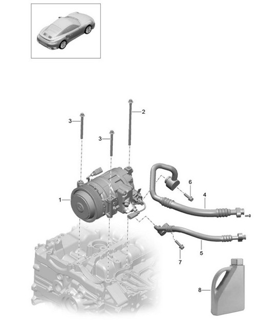 Diagram 813-015 Porsche Cayenne 3.2L V6 2003>> Carrocería