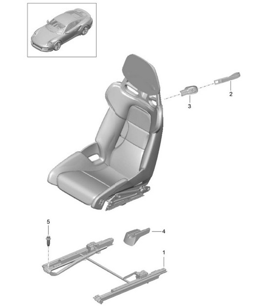 Diagram 817-000 Porsche Cayman 987C/981C（2005-2016 年）  车身