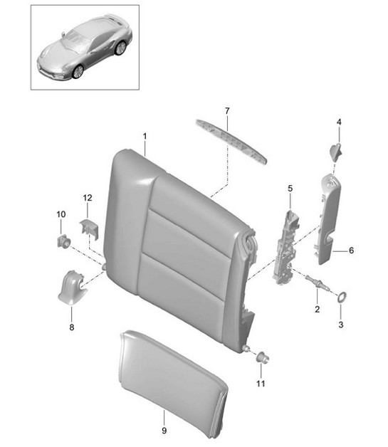 Diagram 817-041 Porsche Macan Essence 2.0L 265 ch 