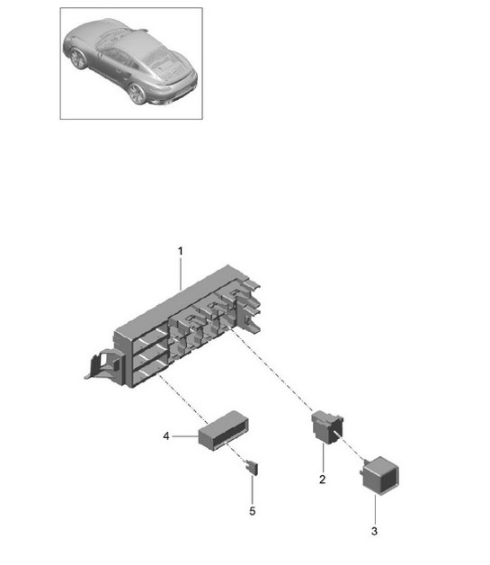 Diagram 902-001 Porsche Cayenne Turbo E-Hybrid Coupé con paquete GT V8 4.0 739 CV 