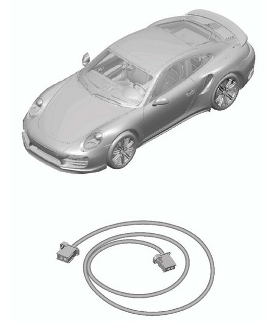 Diagram 902-050 Porsche 997 MK1 GT3 2007-09 Electrical equipment