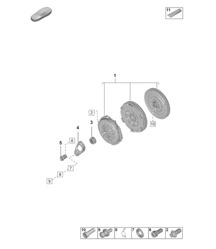 Boîte de vitesses manuelle / Couplage 992.1 Carrera 2019 - 2024