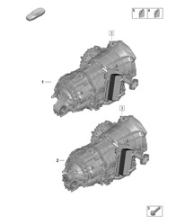 8-speed dual-clutch transmission /  - PDK - / Transmission fluid  992.1 Carrera 2019 - 2024
