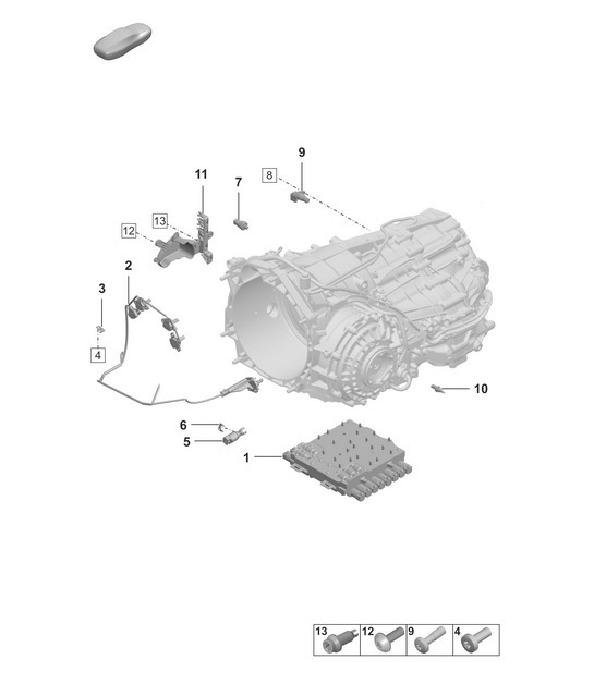 Diagram 302-120 Porsche 992 (911) MK1 2019-2024 Transmission