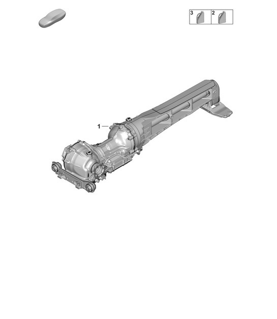 Diagram 304-000 Porsche 992 (911) MK1 2019-2024 Transmission
