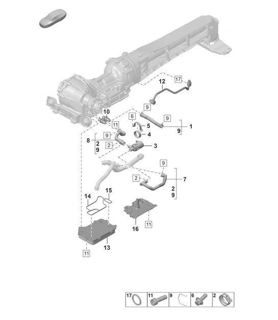 Diagram 304-110 Porsche 992.2 GT3 2025>> 