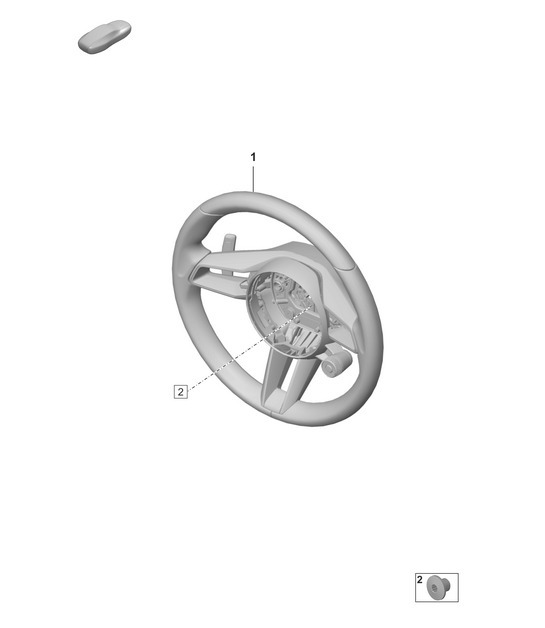 Diagram 403-265 Porsche 992 (911) MK1 2019-2024 Front Axle, Steering 