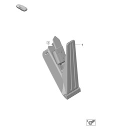 Accelerator pedal / Throttle control  (PR:VF0, VF2, VF3)  992.1 Carrera 2019 - 2024