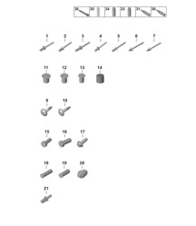 Bevestiging / Carrosserie 992.1 Carrera 2019 - 2024