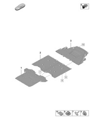 Underbody trim 992.1 Carrera 2019 - 2024